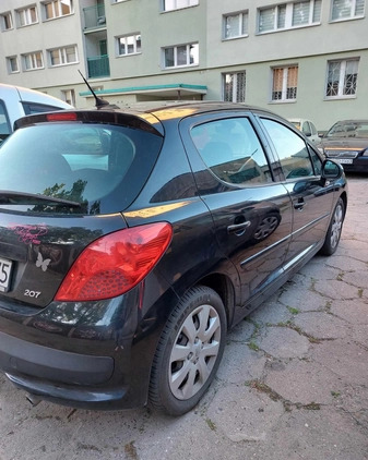 Peugeot 207 cena 4900 przebieg: 164926, rok produkcji 2007 z Łódź małe 154